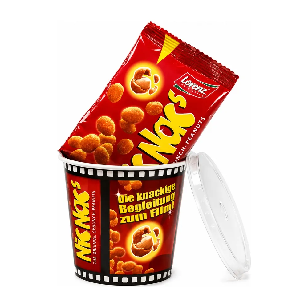 Kinospezifische Produkte – Kino-Snack Sortiment von Holdenis